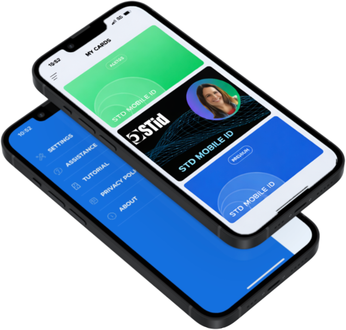ID Device: Mobile Credential - PAC OPS™, blue