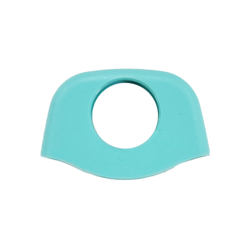 Credential: Option - Fob clip (turquoise), qty 10