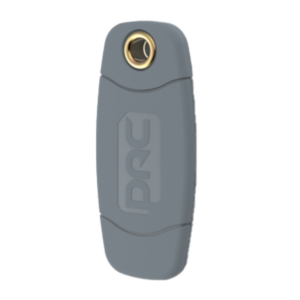 Credential: OPS Fob - grey, clip, qty 10