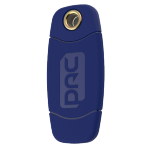 Credential: OPS Lite Fob - blue, clip, qty 10