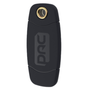 Credential: PAC Fob - black, clip, qty 10