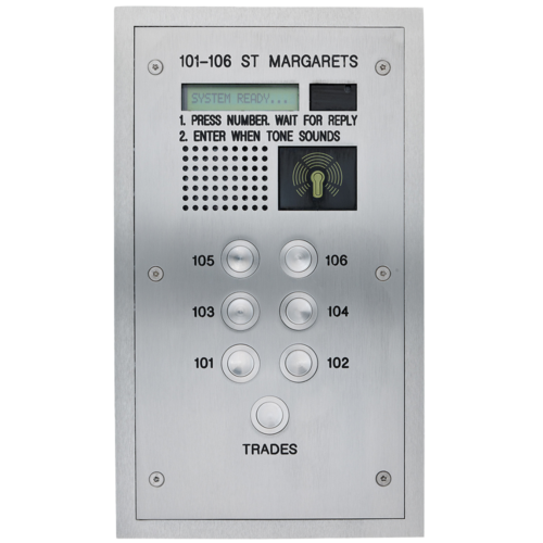 Mitre Bezel Digital Entrance Panel